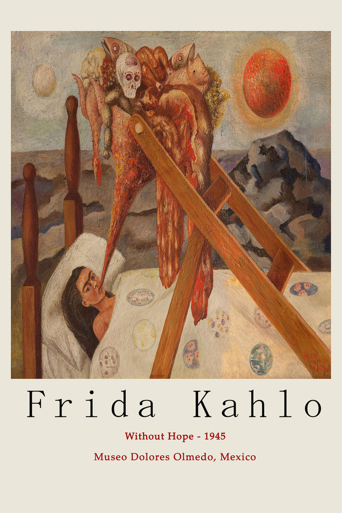 Frida Kahlo Art Poster Print