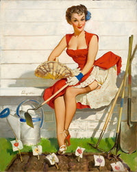 Gardener by Gil Elvgren