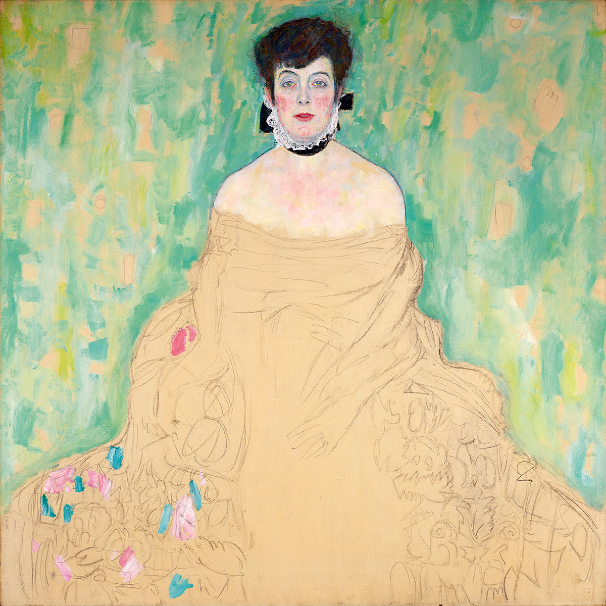 Amalie Zuckerkan by Gustav Klimt