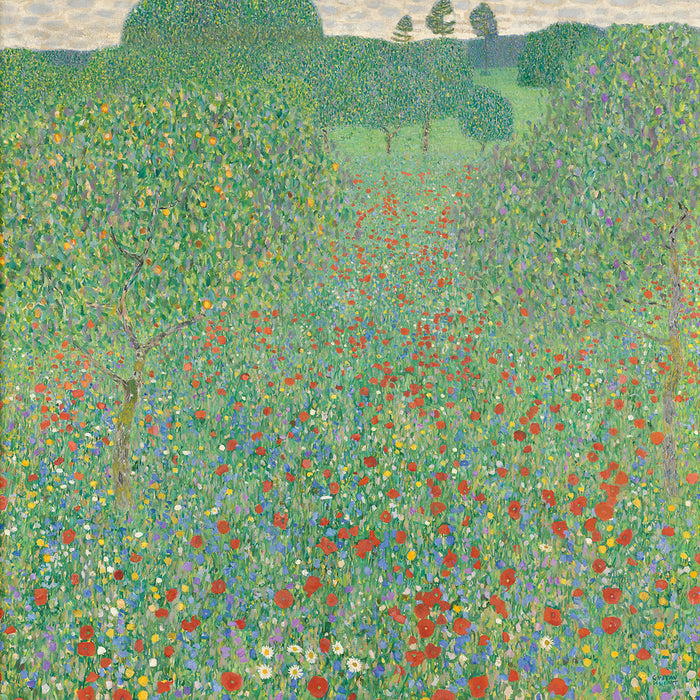 Blühender Mohn by Gustav Klimt