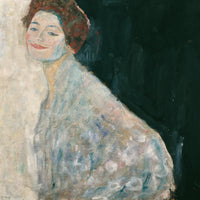 Dame in Weib by Gustav Klimt