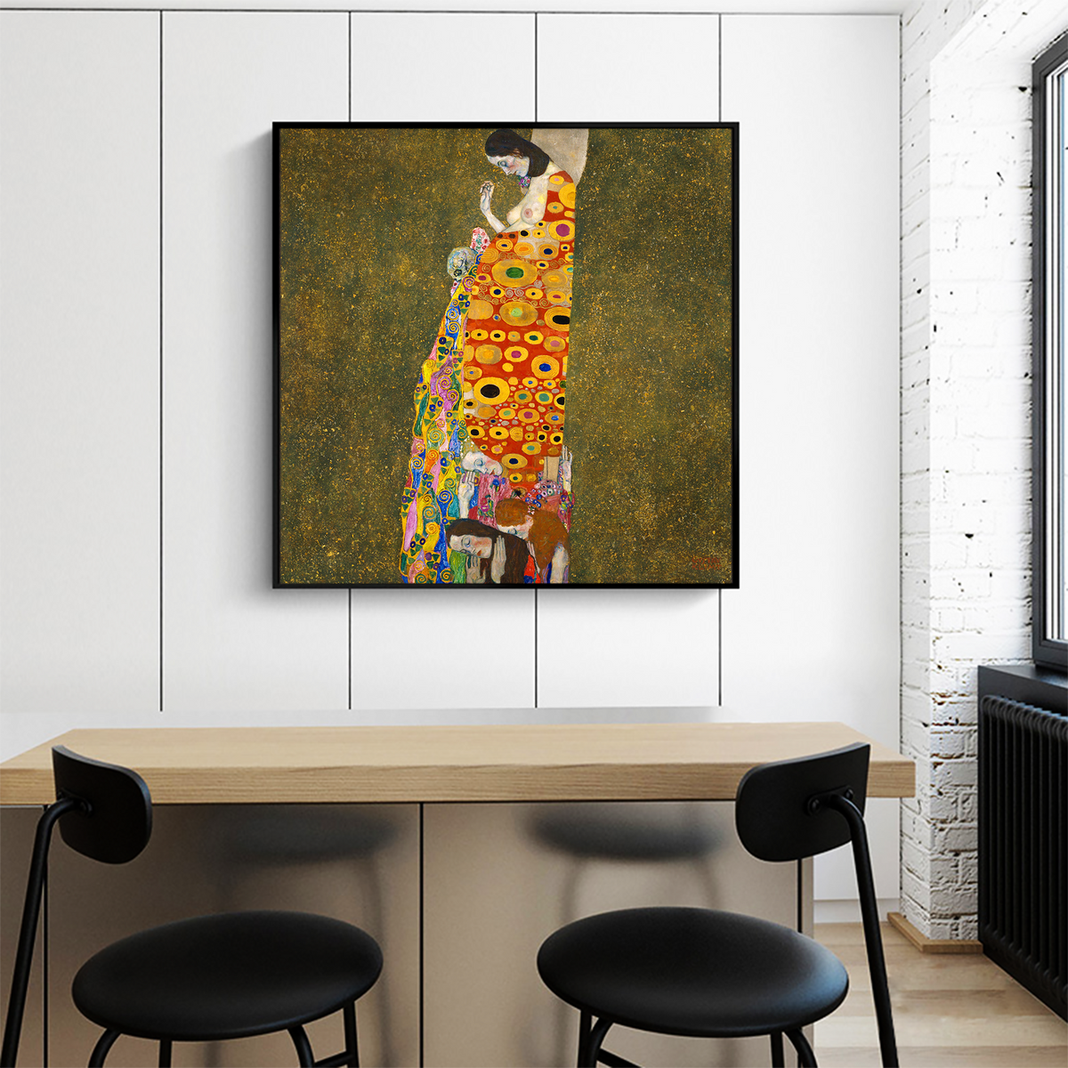 Hope II by Gustav Klimt