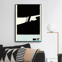 In Harm's Way by Saul Bass (Art Krebs Screen Studio, 1984)