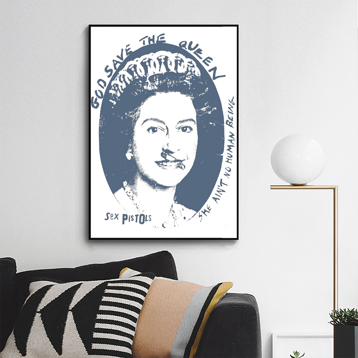 Jamie Reid,_God Save the Queen - Sex Pistols_ copy