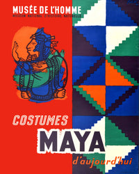 Jarl Falck,Musee De l'Homme Costumes Maya Design History