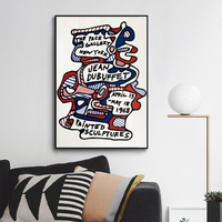 Jean Dubuffet,exhibition poster Pace Gallery 1968