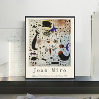 Joan Miró Poster Print - Ciphers and Constellations, in Love with a Woman
