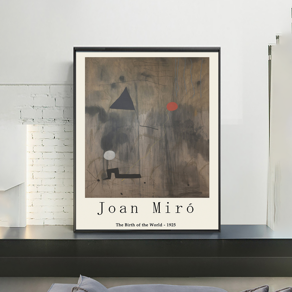 Joan Miró Poster Print The Birth of the World