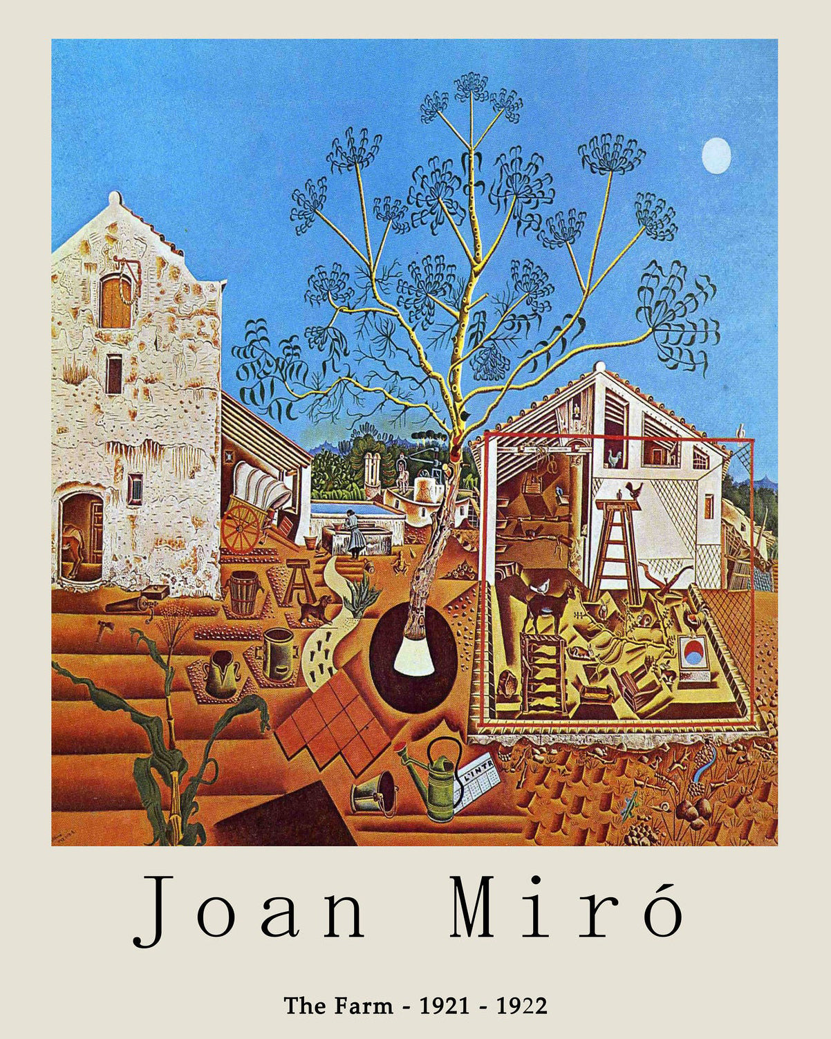 Joan Miró Poster Print - The Farm – ArtsCart.com