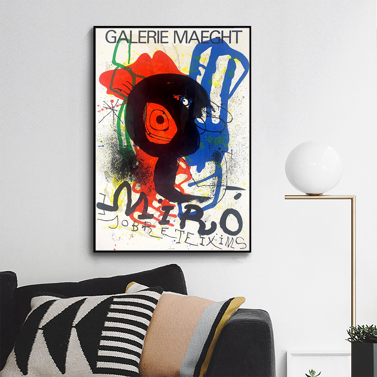 Joan Miró,Sobreteixims