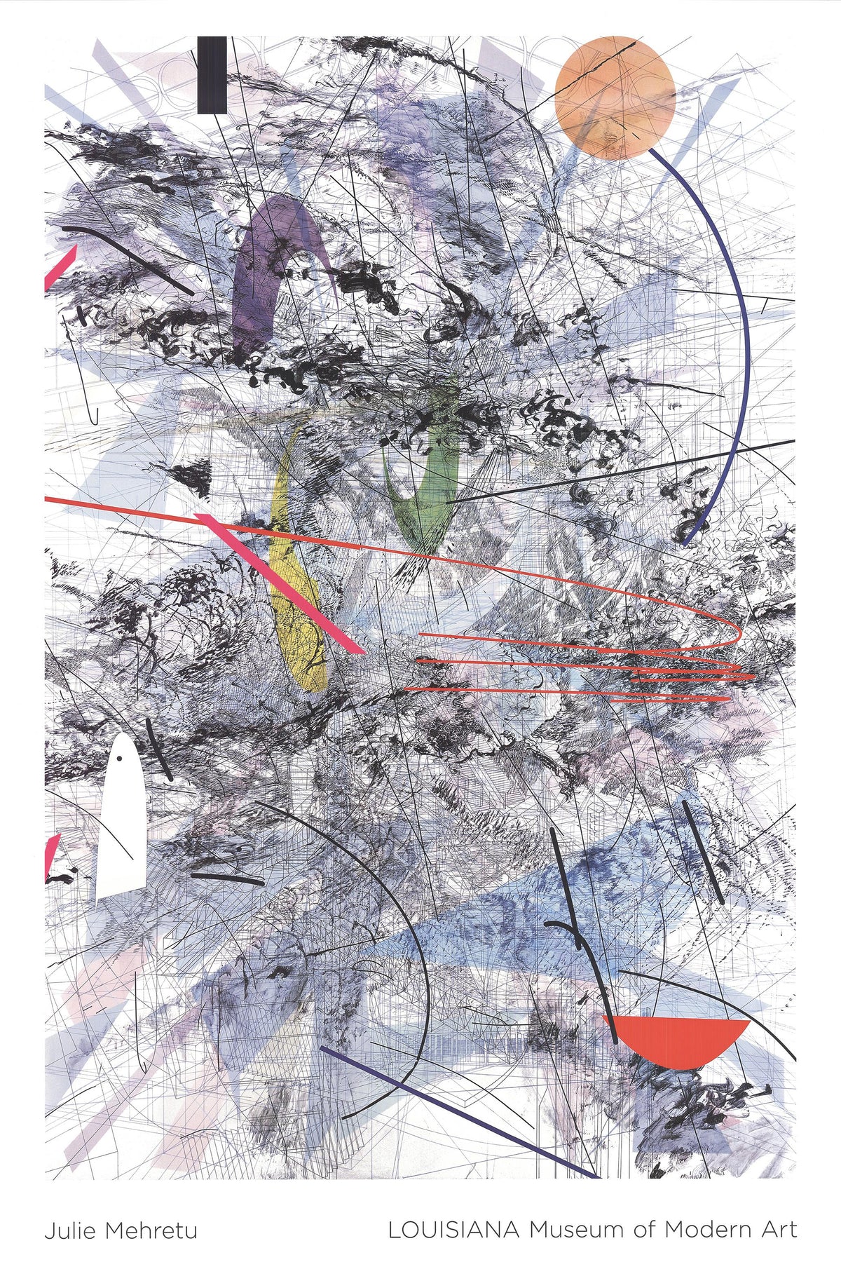 Julie Mehretu,Easy Dark