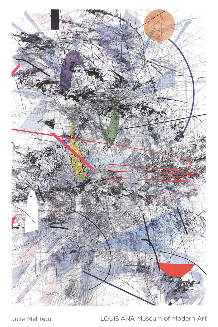 Julie Mehretu,Easy Dark