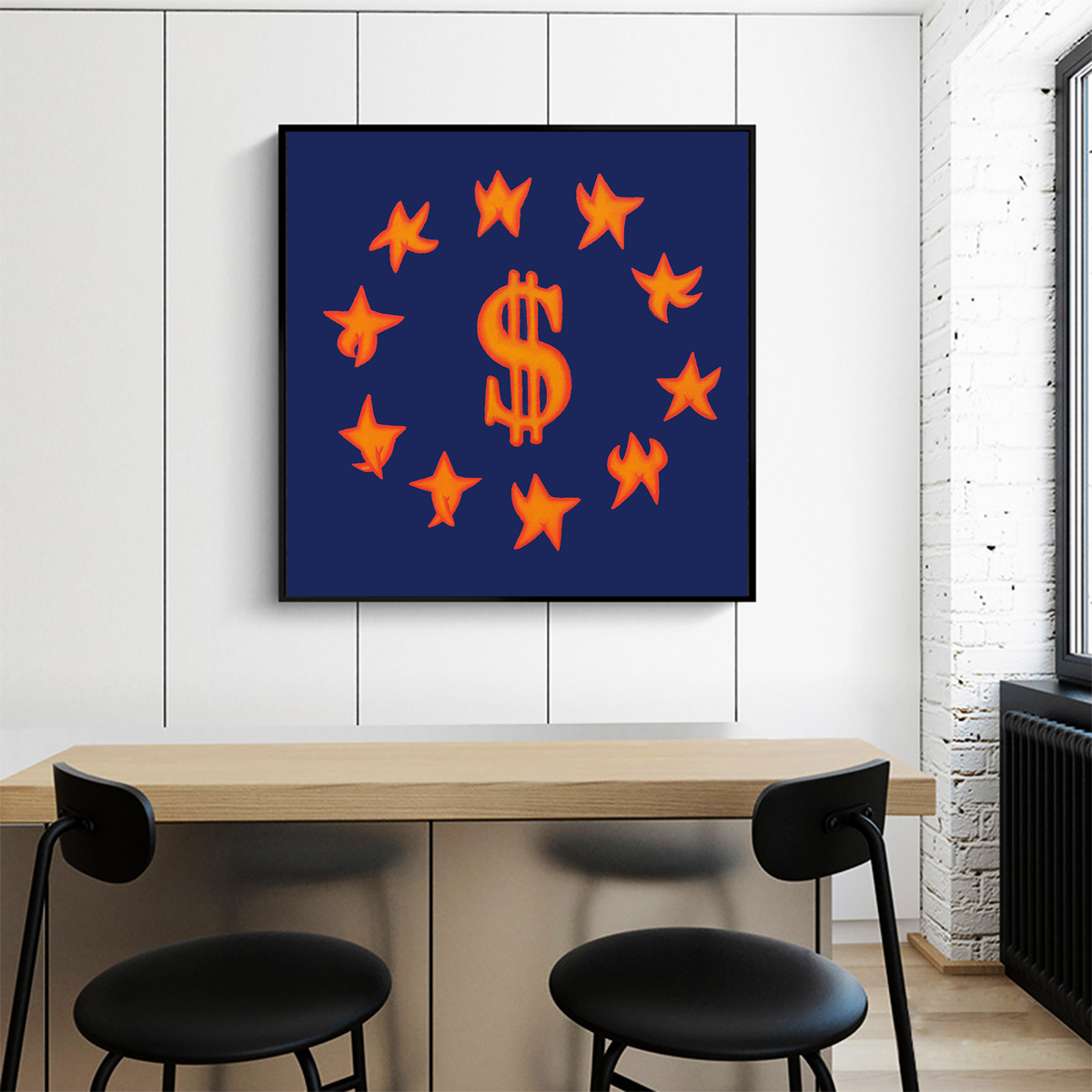 Juris Dimiters,Dance with dollar. 2017