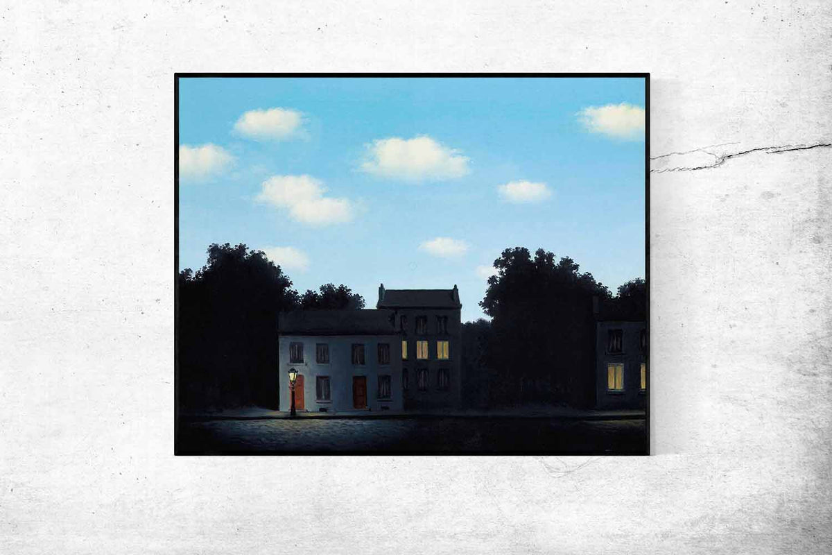 L’empire des lumières by René Magritte
