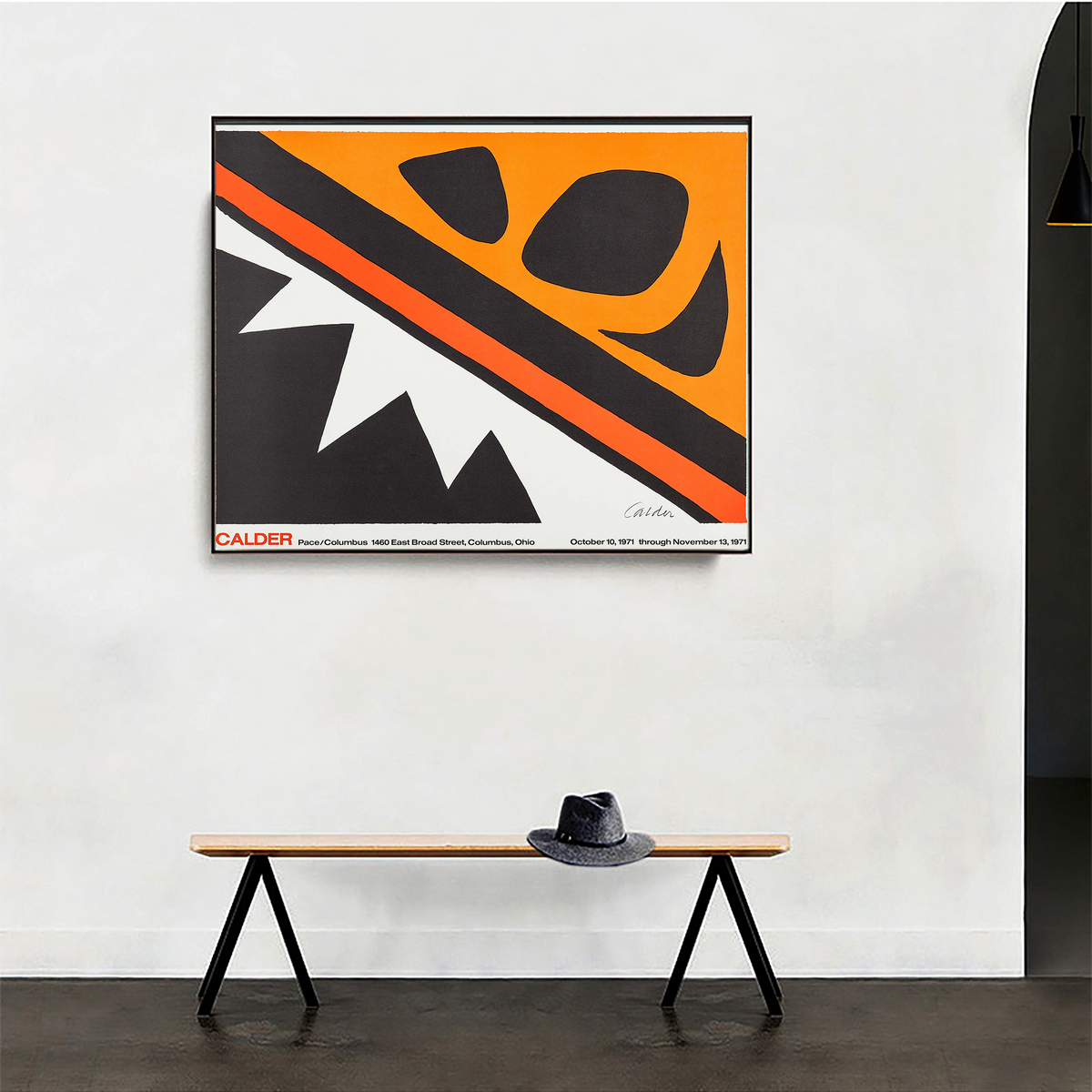 La Grenouille et Cie by Alexander Calder (Pace_Columbus, 1971)
