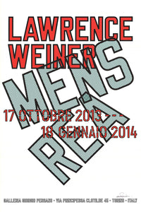 Lawrence Weiner-Mens Rea