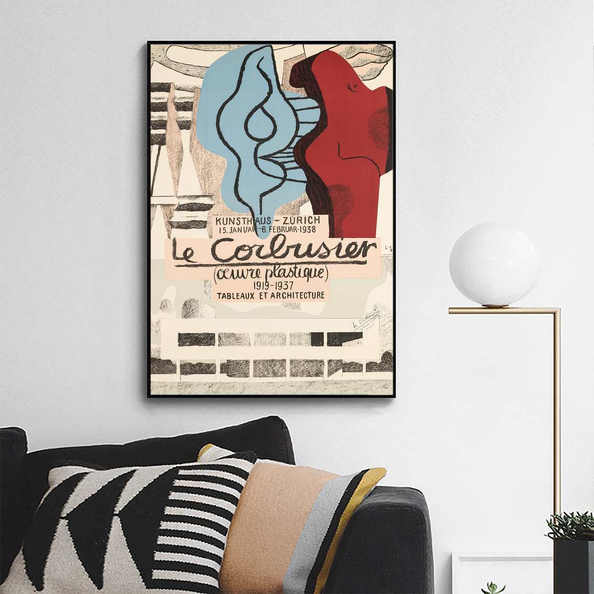 Le Corbusier,Œuvre Plastique, Kunsthaus Zürich 1938