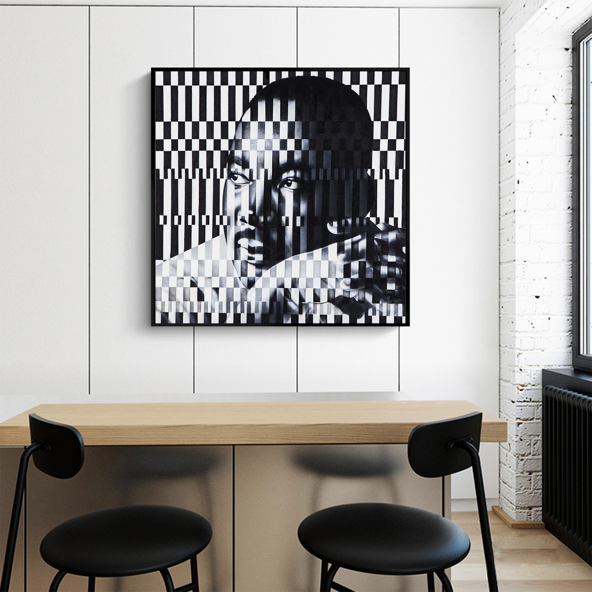 Martin Luther King, Jr by Kobra Graffiti