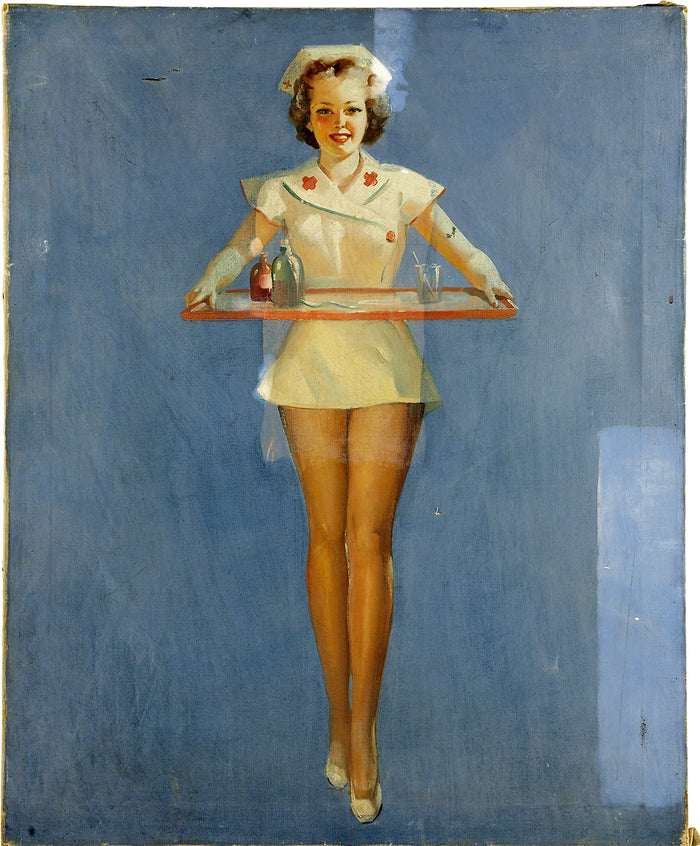 Nurse by Gil Elvgren