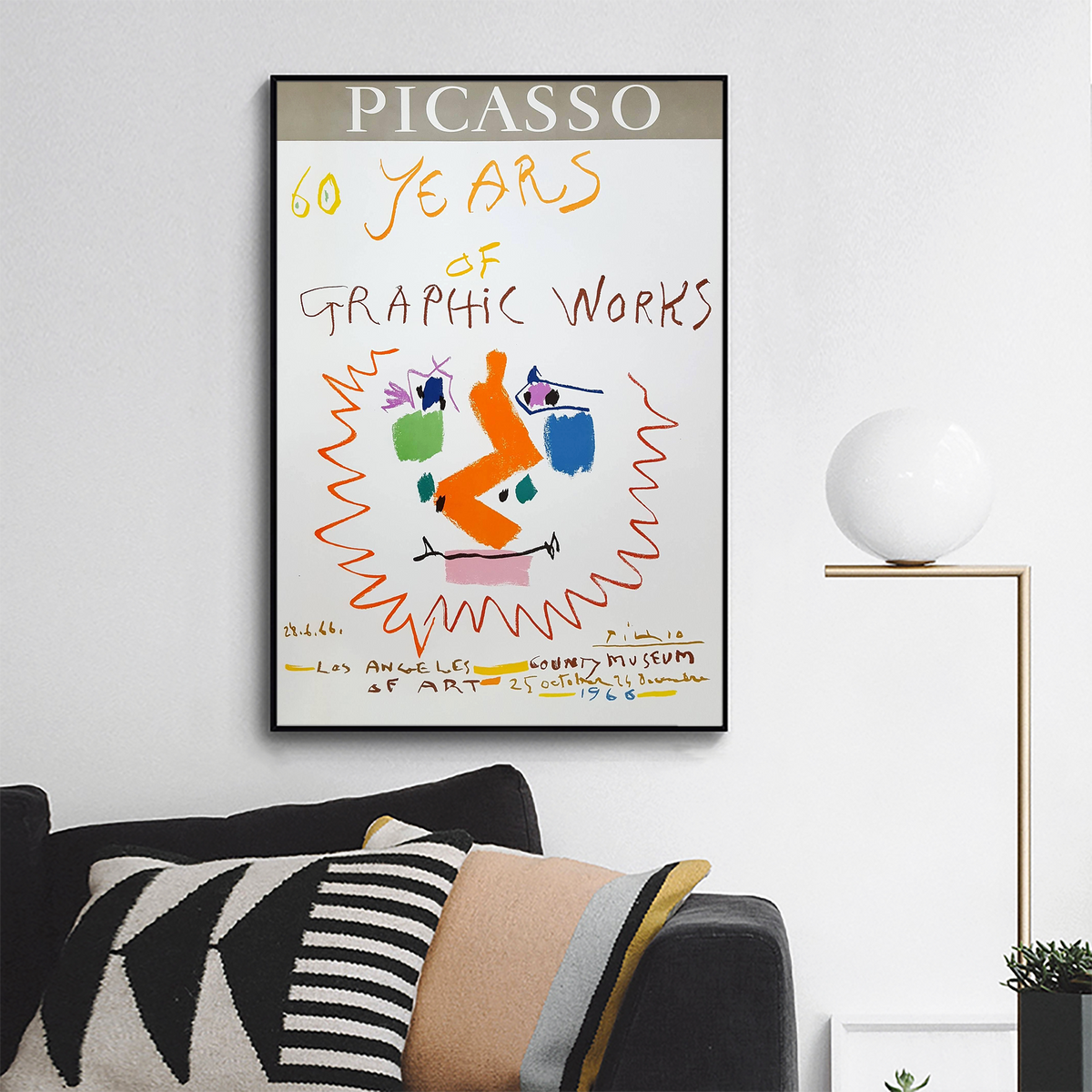 Pablo Picasso,60 Years of Graphic Works,LACMA