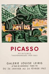 Pablo Picasso,Galerie Louise Leiris, 1962