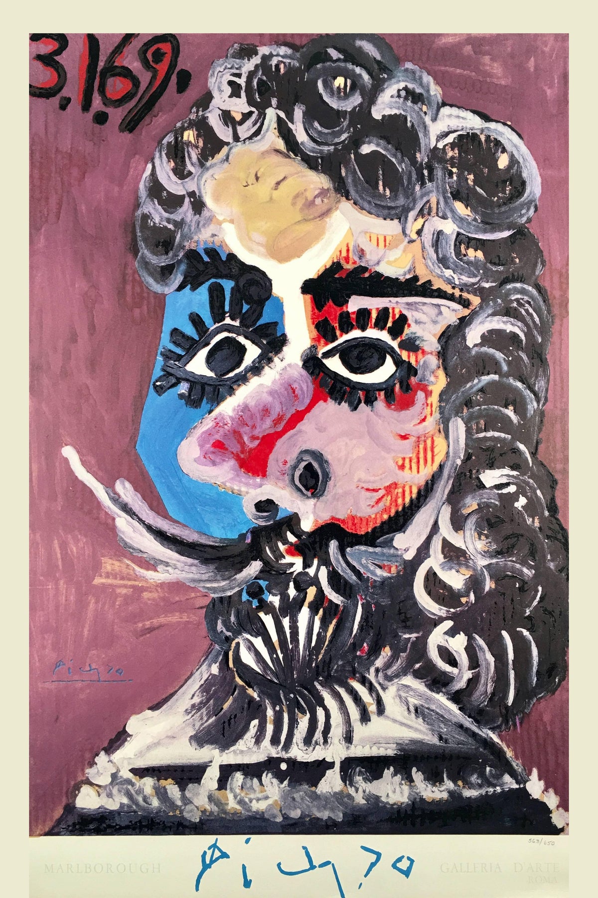 Pablo Picasso,Picasso,Marlborough Galleria d'Arte, Rom