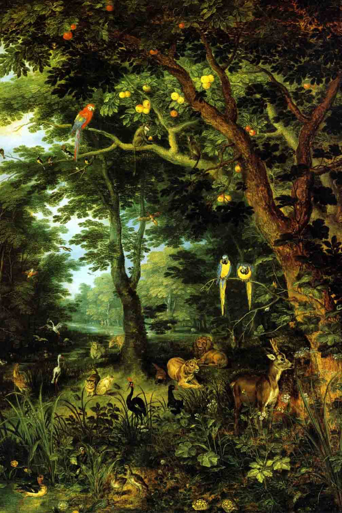Paradise by Jan Brueghel the Younger