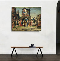Parnassus by Andrea Mantegna