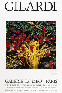 Piero Gilardi,Poster Gilardi Exhibition at Galerie Di Meo, Paris
