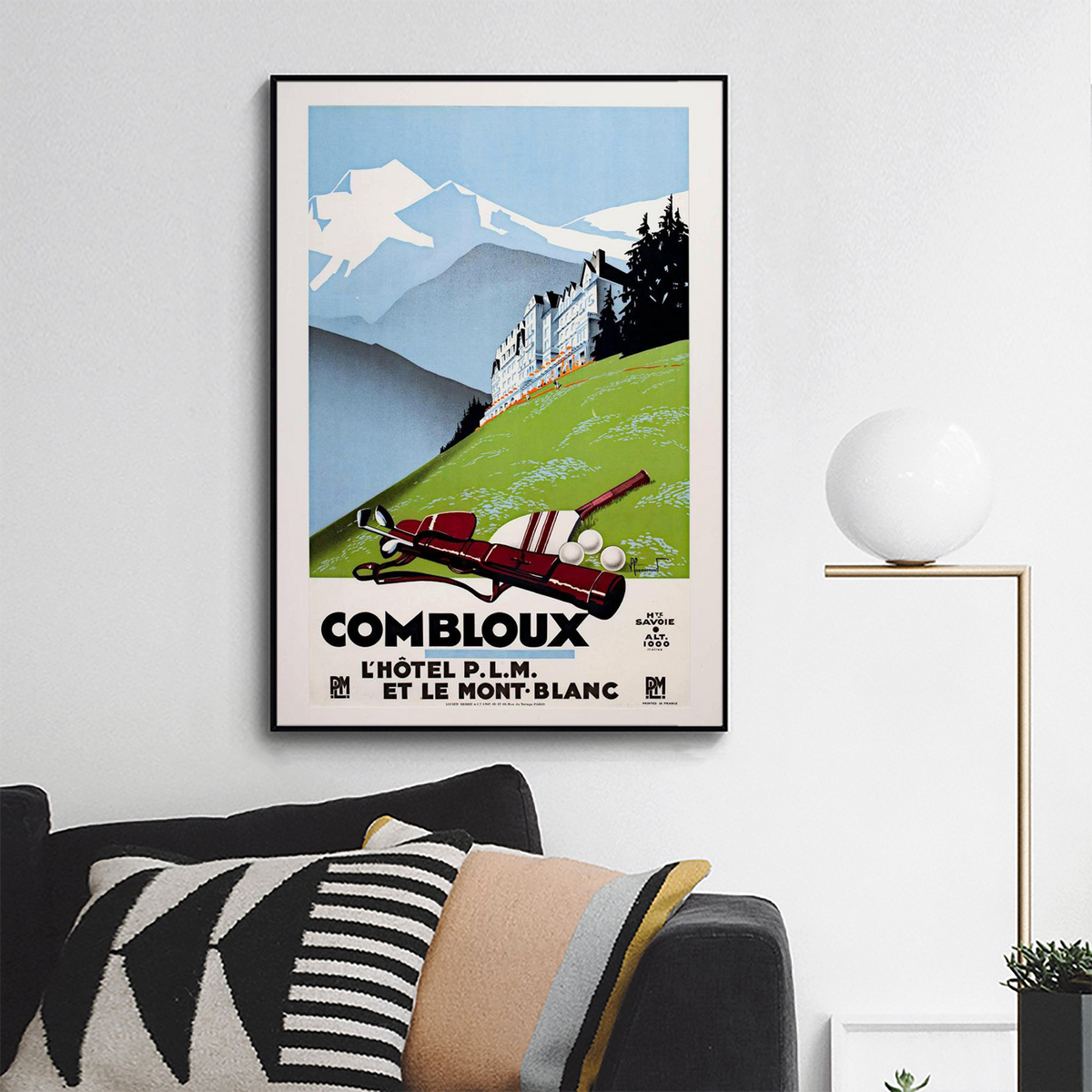 Pierre Commarmond,_Combloux (Golfing),_