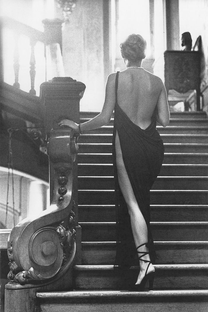 Roselyne, Chateau d'Arcangues, France 1975 by Helmut Newton