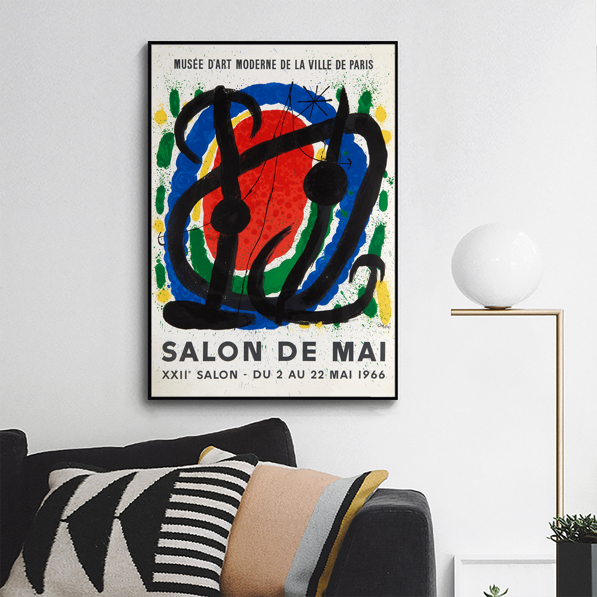 Salon de Mai by Joan Miro - abstract poster