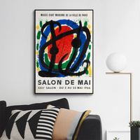 Salon de Mai by Joan Miro - abstract poster