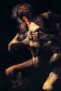 Saturn Devouring His Son by Francisco Goya