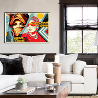 Shepard Fairey - Obey Giant - Golden Future - Urban Graffiti Street Art Print