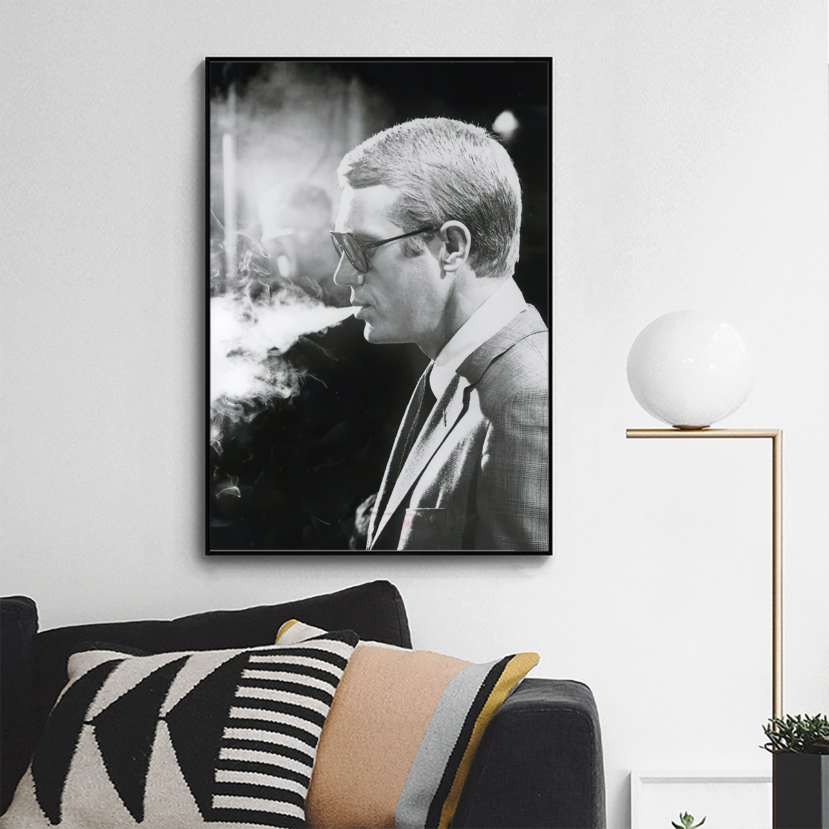 Steve Mcqueen Smoking
