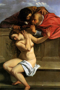 Susanna and the Elders by Artemisia Gentileschi