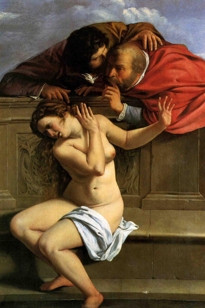 Susanna and the Elders by Artemisia Gentileschi