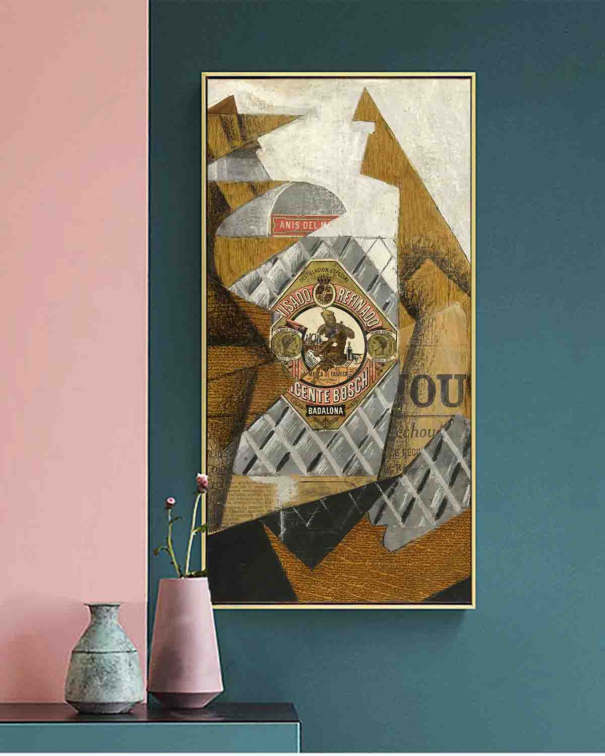 The Anisette Bottle by Juan Gris