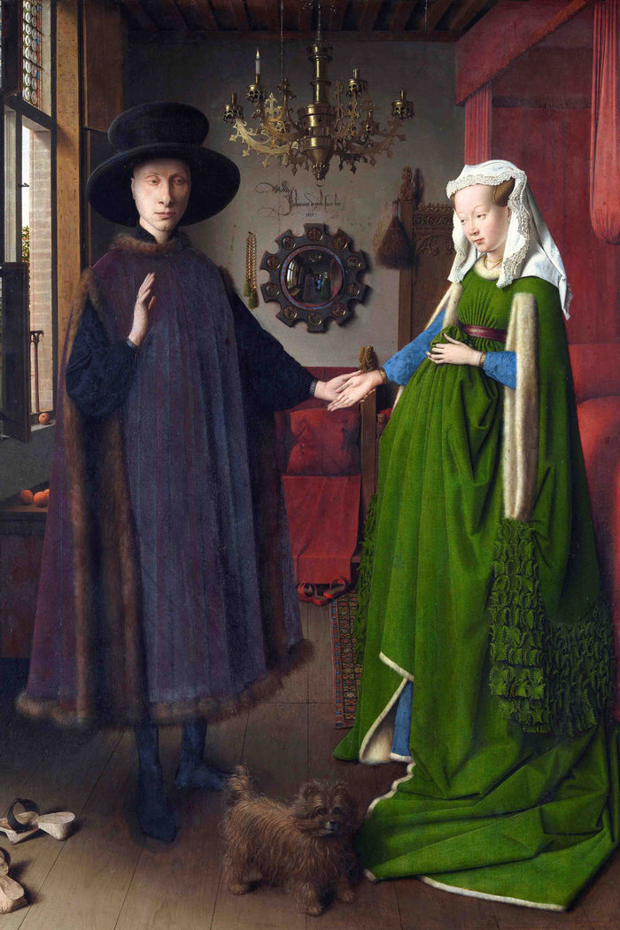 The Arnolfini Portrait by Jan van Eyck