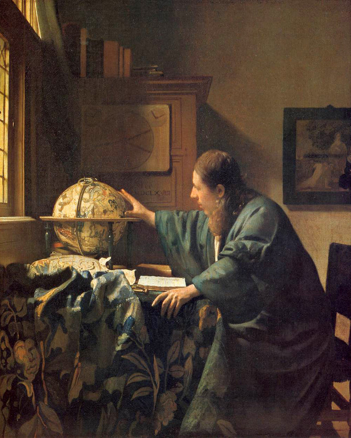 The Astronomer by Johannes Vermeer