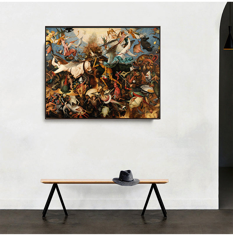 The Fall of the Rebel Angels by Pieter Bruegel the Elder