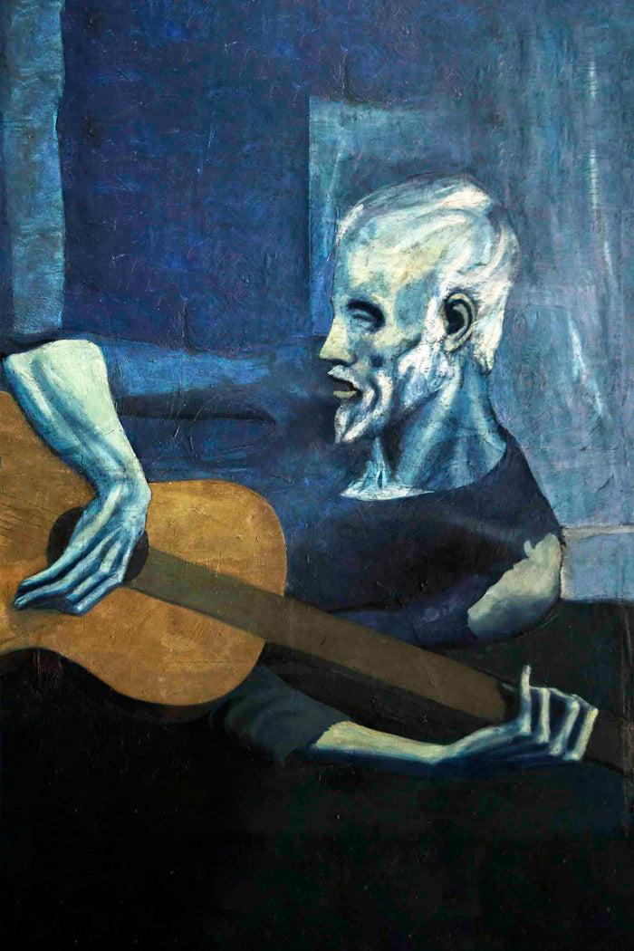 The Old Guitarist by Pablo Picasso