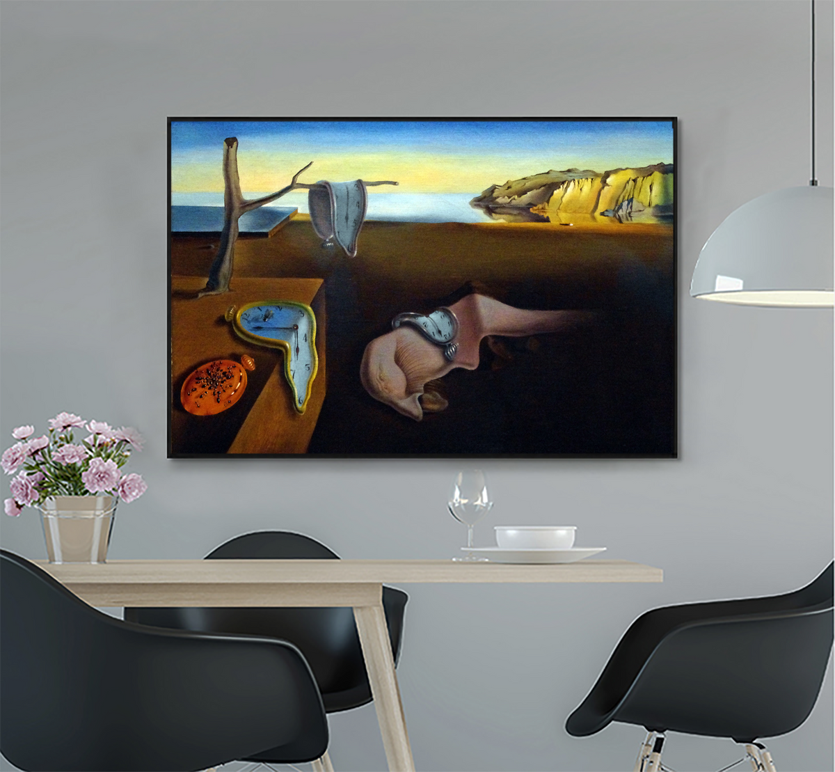 The Persistence of Memory by Salvador Dal¡