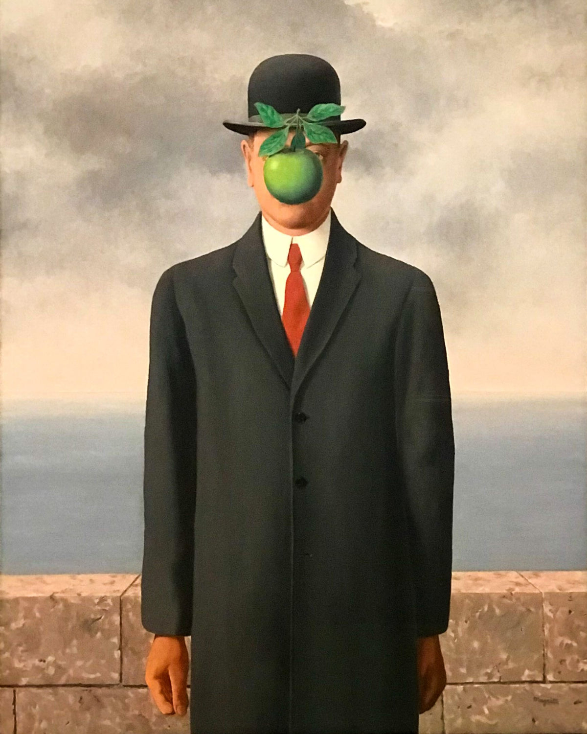 The Son of Man by Rene Magritte