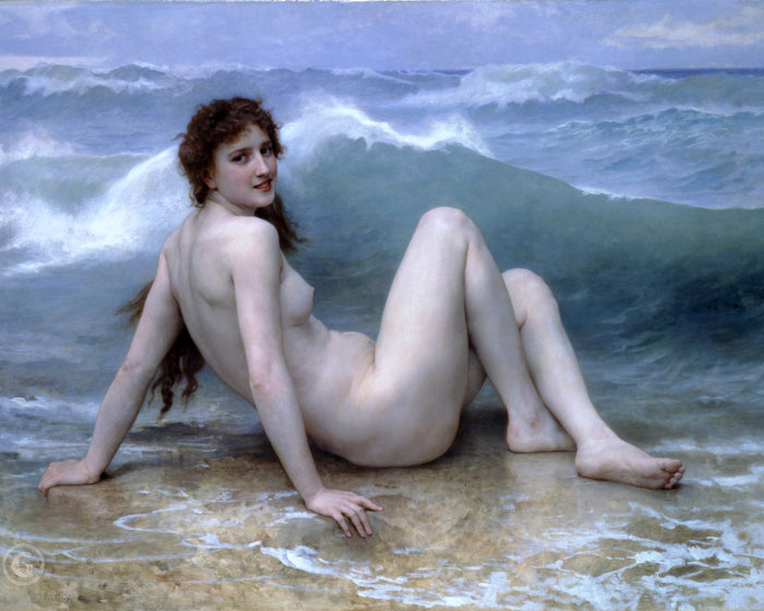 The Wave - William-Adolphe Bouguereau