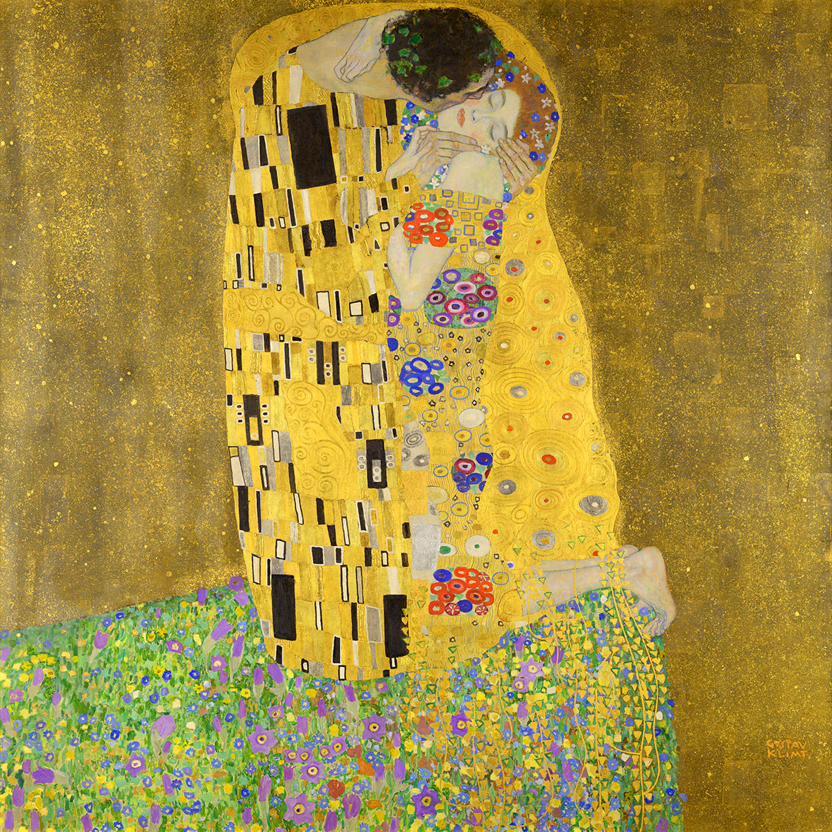 The Kiss by Gustav Klimt