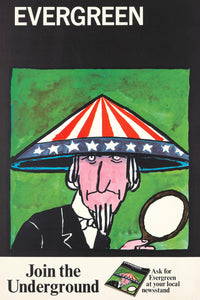 Tomi Ungerer Evergreen Review poster, 1967