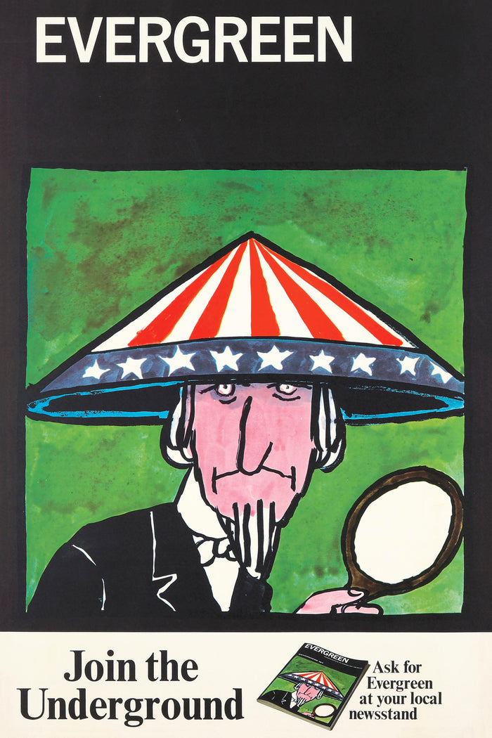 Tomi Ungerer Evergreen Review poster, 1967