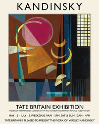 Wassily Kandinsky Exhibition Poster